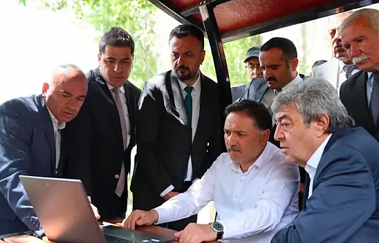 Vekil Ataş söz verdiği çalışmanın başladığını duyurdu