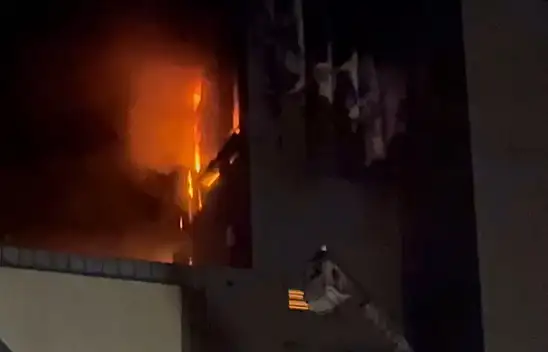 Yangın yerinden sıcak görüntüler