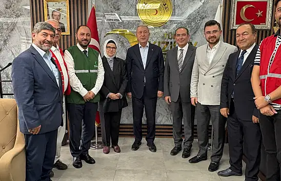 Yeni Kızılay Şube Başkanı'na Akar'dan ziyaret!