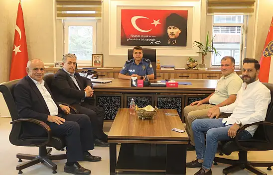 Yeni Müdür'e hayırlı olsun ziyareti