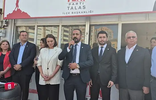 YENİ Parti'de Talas hareketliliği! Onur Erpolat adaylığını açıkladı