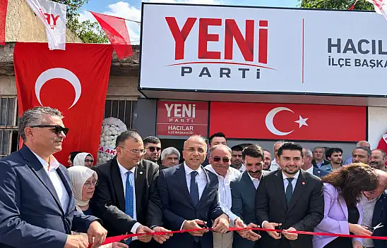 YENİ Parti Kayseri'de bir açılış daha! Partililer akın etti