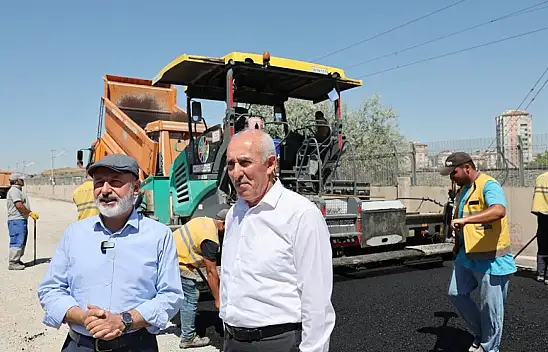 Yeni Sanayi Bölgesi'nde altyapı ve asfalt çalışmaları tam gaz