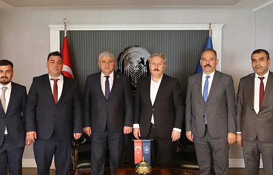 Yeniden seçildi, ilk durağı Melikgazi Belediyesi oldu