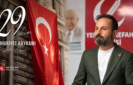 YRP İl Başkanı Özcan: 'Cumhuriyet, topyekûn bir milletin eseridir'