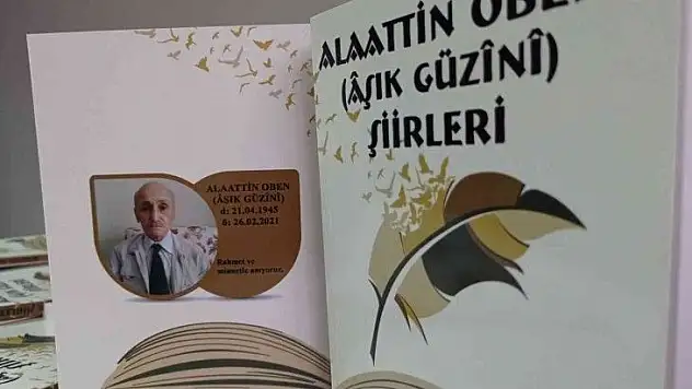 'Alaattin Oben (Aşık Güzini) Şiirleri Kitabı basıldı