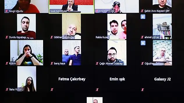 'Başkan Mahallemizde' çevrimiçi buluşmaları sürüyor