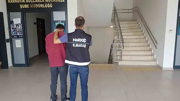 Hapis cezası bulunan zehir taciri yakalandı