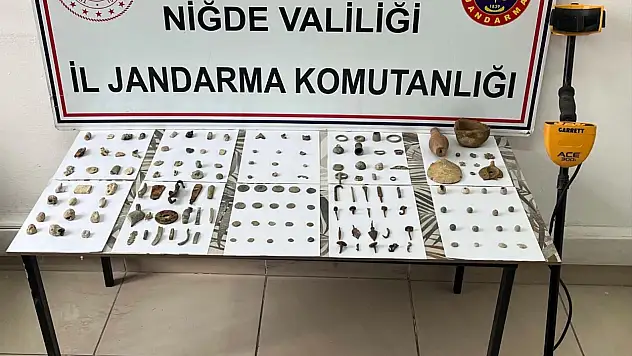 145 tarihi eser ele geçirildi!