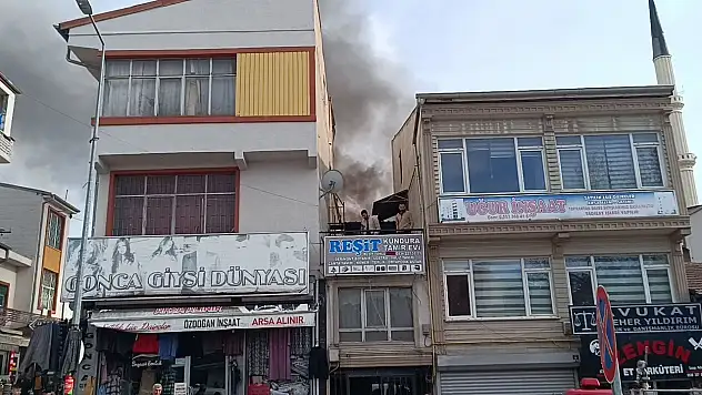 İlçede yangın alarmı!