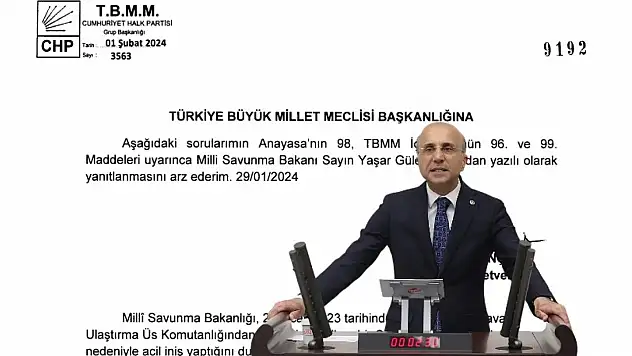 20 Askerin şehit olduğu uçak kazası Genç'in soru önergesini akıllara getirdi