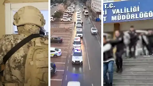 3 ay adım adım izlendiler: Kayseri'de tespit edilen adreslere baskın!
