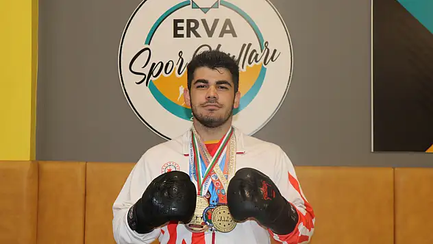 3 Balkan, 6 Türkiye Şampiyonu Fuat Kılıçaslan'dan dünya hedefi