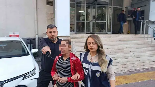 Suç makinesi kadın yakalandı