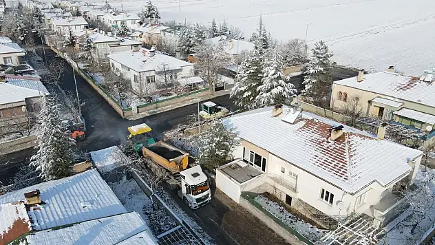 30 yıllık altyapı sorunu çözüldü