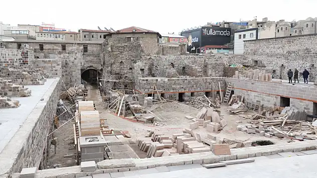 520 yıllık Gön Han'da 3 yıllık hummalı çalışmada sona gelindi