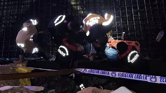 Dengesini kaybedip 6 metrelik çukura düştü