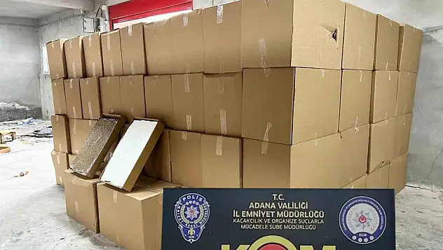 6 milyon 490 bin adet ele geçirildi