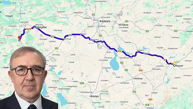 600 kilometre uzakta! Kütahya'daki Kayserili isim dikkat çekti