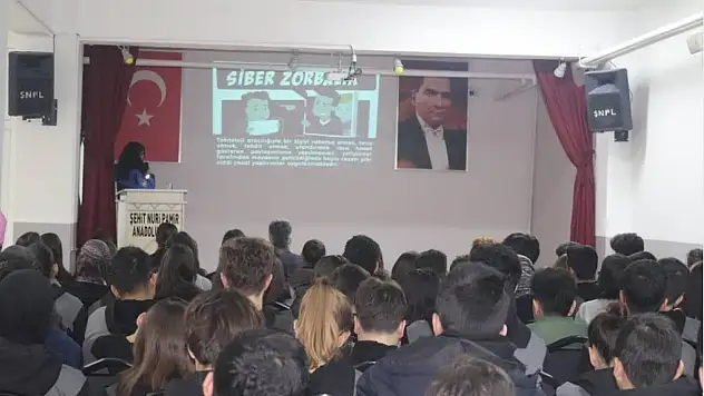 Öğrencilere güvenlik ve teknoloji eğitimi
