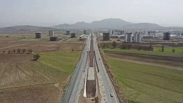 Şehir hastanesine tramvay çalışması