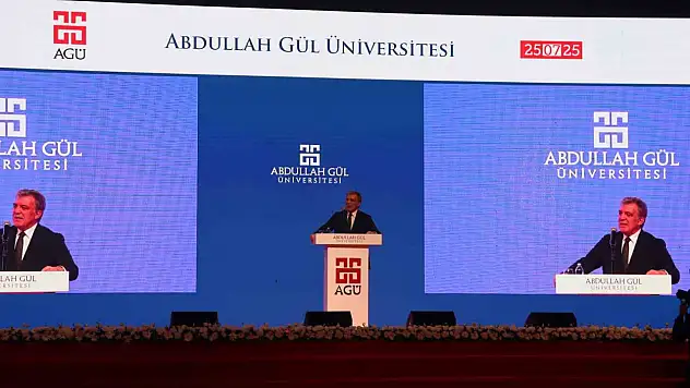 Abdullah Gül Kayseri'de konuştu: Sistemin çöktüğü çok tehlikeli bir dönem!