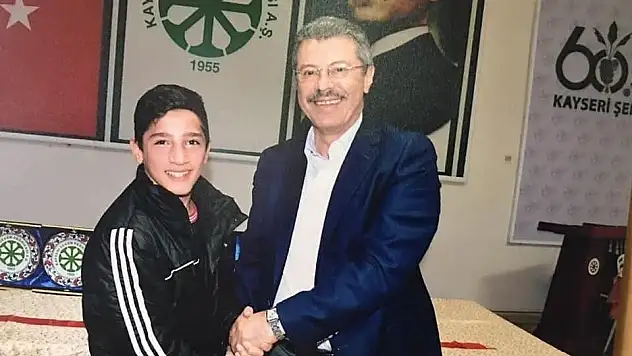 Abdullah Toprak Kayseri'nin gururu oldu