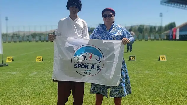 Kayserili sporcu Türkiye 2'ncisi oldu!