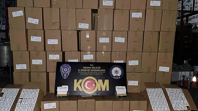 10 milyonluk kaçakçılık operasyonu