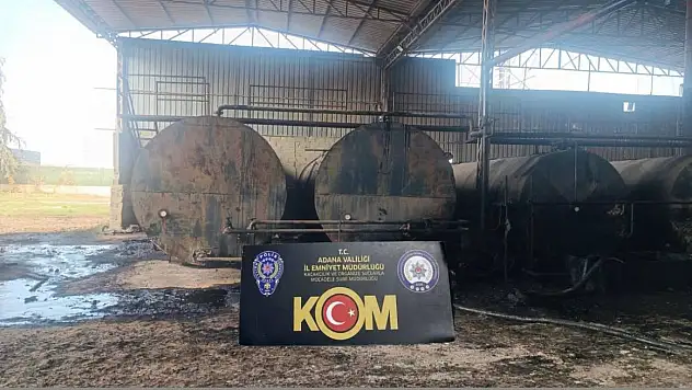 Litrelerce kaçak akaryakıt ele geçirildi