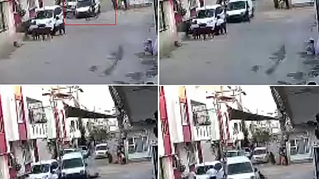 Adana'da 17 gün önce yaşanan olayın görüntüleri ortaya çıktı: Şüpheliler polisten kaçarken çocuğa çarpmış