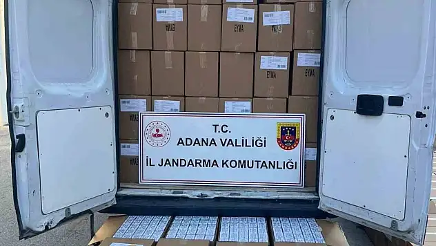 2 milyon 270 bin kaçak makaron ele geçirildi