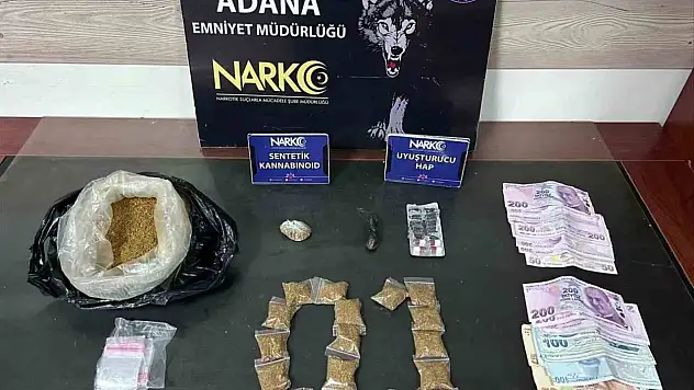 Adana'da uyuşturucu operasyonu