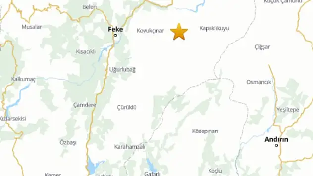 Adana'da 3.9'luk deprem, Kayseri'de peş peşe iki sarsıntı