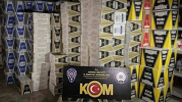 7 milyon 480 bin adet ele geçirildi