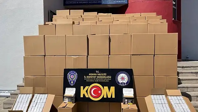 7 milyon 910 bin adet ele geçirildi