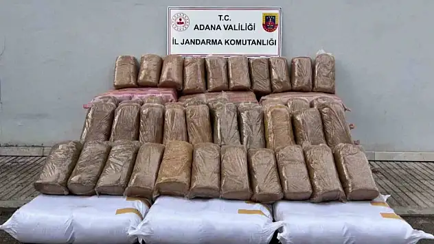 Bin 140 kilogram kaçak tütün ele geçirildi