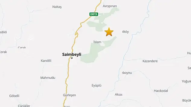 Adana'da deprem: Kayseri'den de hissedildi