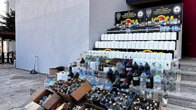 Kaçak içki operasyonu