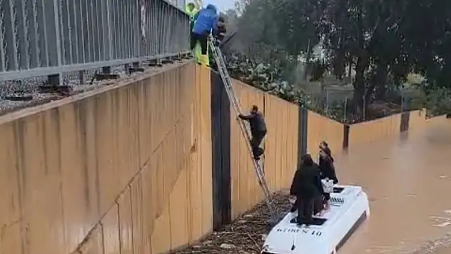 Adana'da bin 257 su baskını meydana geldi!