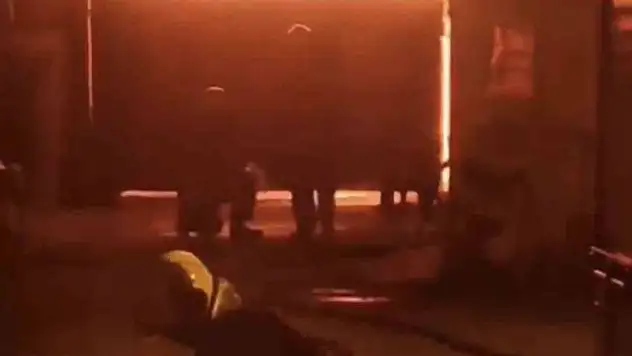 Mobilya atölyesi alevlere teslim oldu!