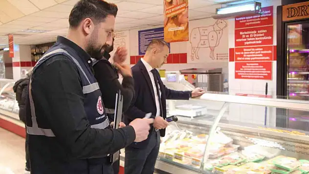 Bayram öncesi marketlerde denetim arttı