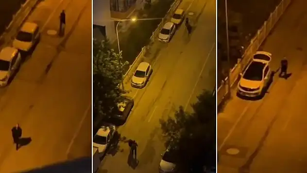 Adana'da sokak ortasında silahlı kavga