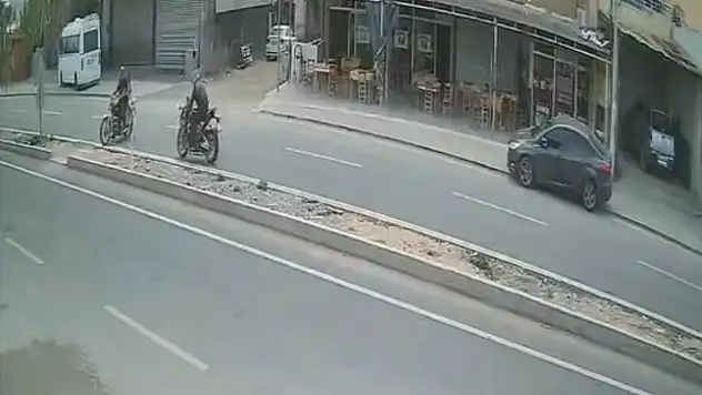 Korkutan kazada mucize kurtuluş