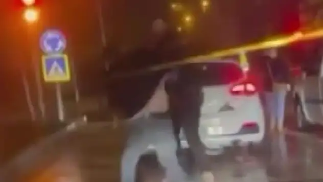 Adana'da trafikte öfke patlaması