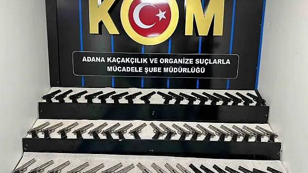 Suç örgütlerine silah getiren şahıslar yakalandı