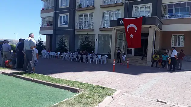 Adıyaman şehidinin baba evinde yas