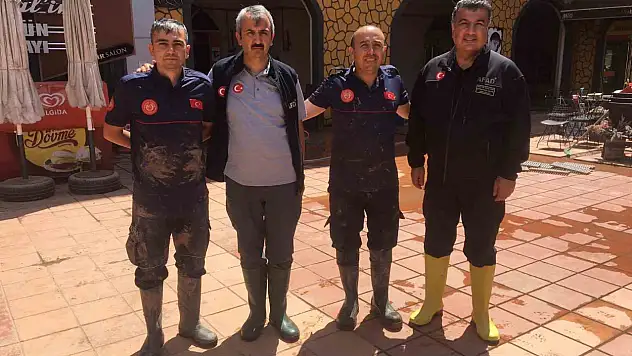 AFAD Başkanı Sezer'den Kayseri İtfaiyesine Teşekkür!