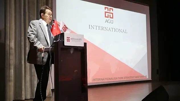 AGÜ'de Uluslararasılaşma Çalıştayı
