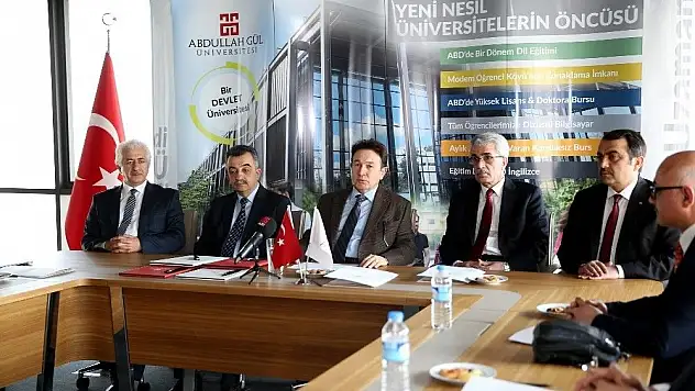 AGÜ ile Liseler Arasında İşbirliği Anlaşması